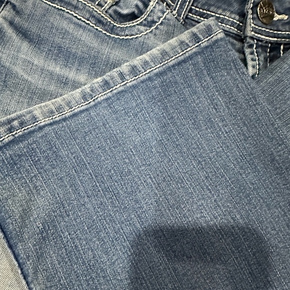 ππ BUCKLE BKE Payton Bootcut Jeans | Distressed Light Washβ Y2K 28L - Picture 6 of 6